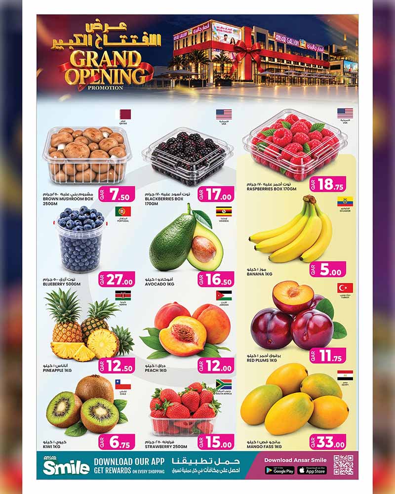 Ansar Gallery Qatar offers — Ansar Gallery Al-Gharrafa GRAND OPENING OFFERS on EVERYDAY ESSENTIALS, ELECTRONIC and TECH (Electronics), flyer page 4 of 41
