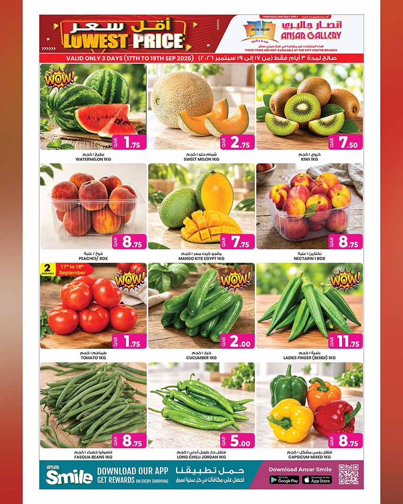 Ansar Gallery Qatar offers — Ansar Gallery LOWEST PRICE ON EVERYDAY ESSENTIALS and TECH DEALS (Electronics, Groceries), flyer page 2 of 34
