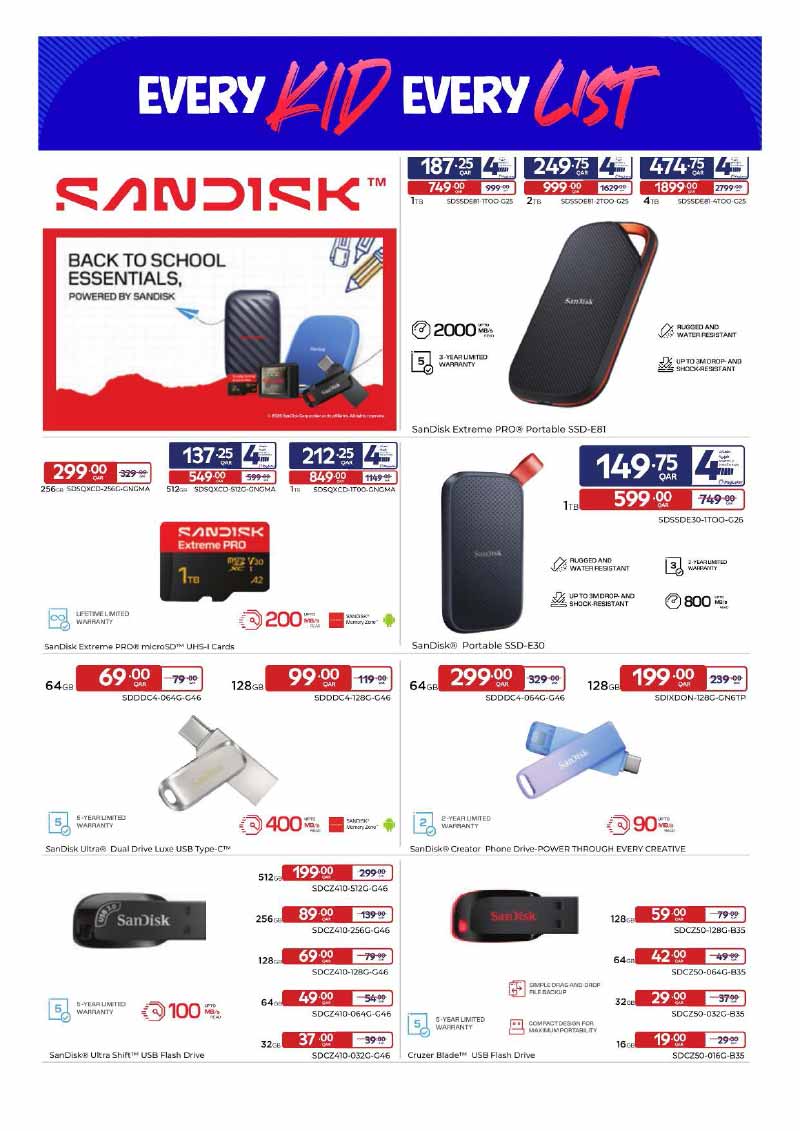 Carrefour Qatar Qatar offers — Carrefour Hypermarket BACK TO SCHOOL OFFERS (Groceries), flyer page 19 of 37