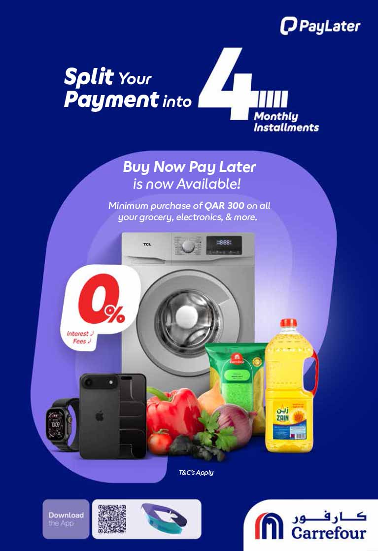 Carrefour Qatar Qatar offers — Carrefour Hypermarket NEW BACK TO SCHOOL AND WEEKLY OFFERS (Groceries, Electronics, Beauty), flyer page 25 of 25