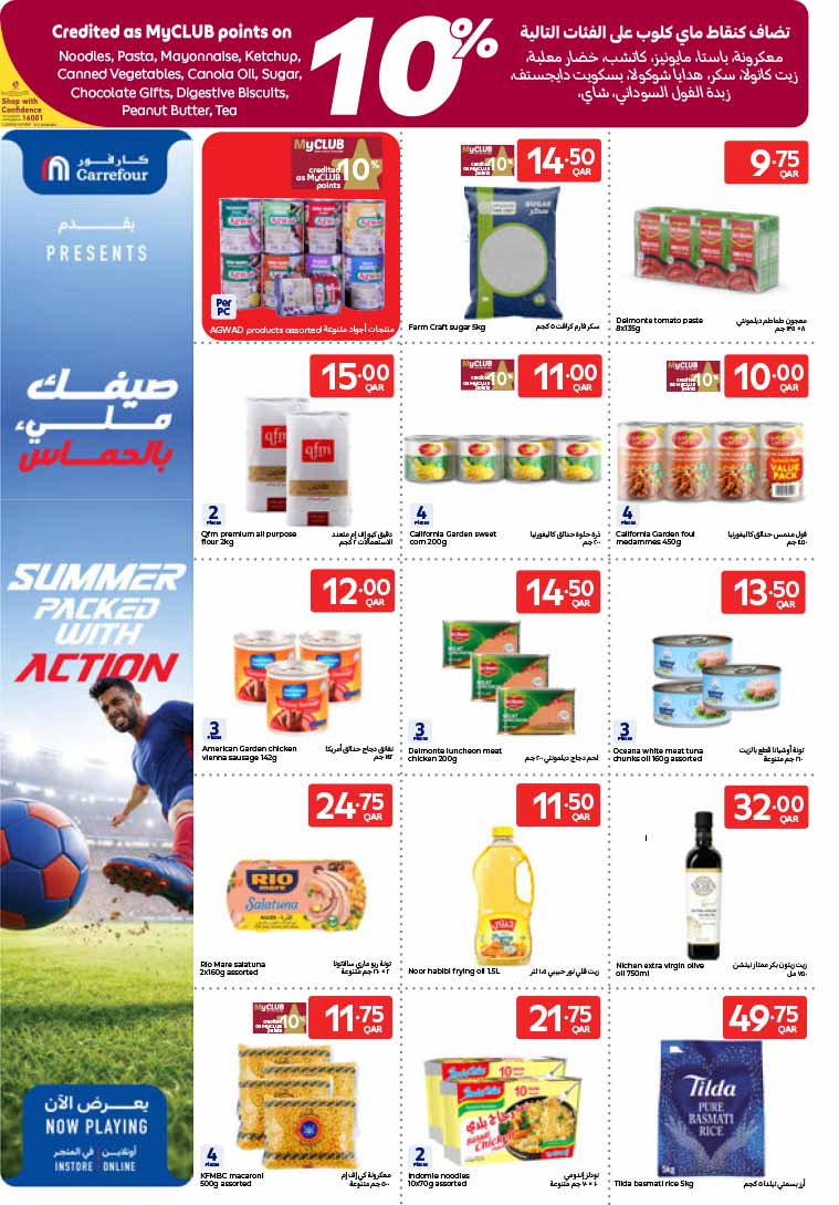 Carrefour Qatar Qatar offers — Carrefour Hypermarket WEEKLY OFFERS (Electronics, Sports, Groceries), flyer page 14 of 20