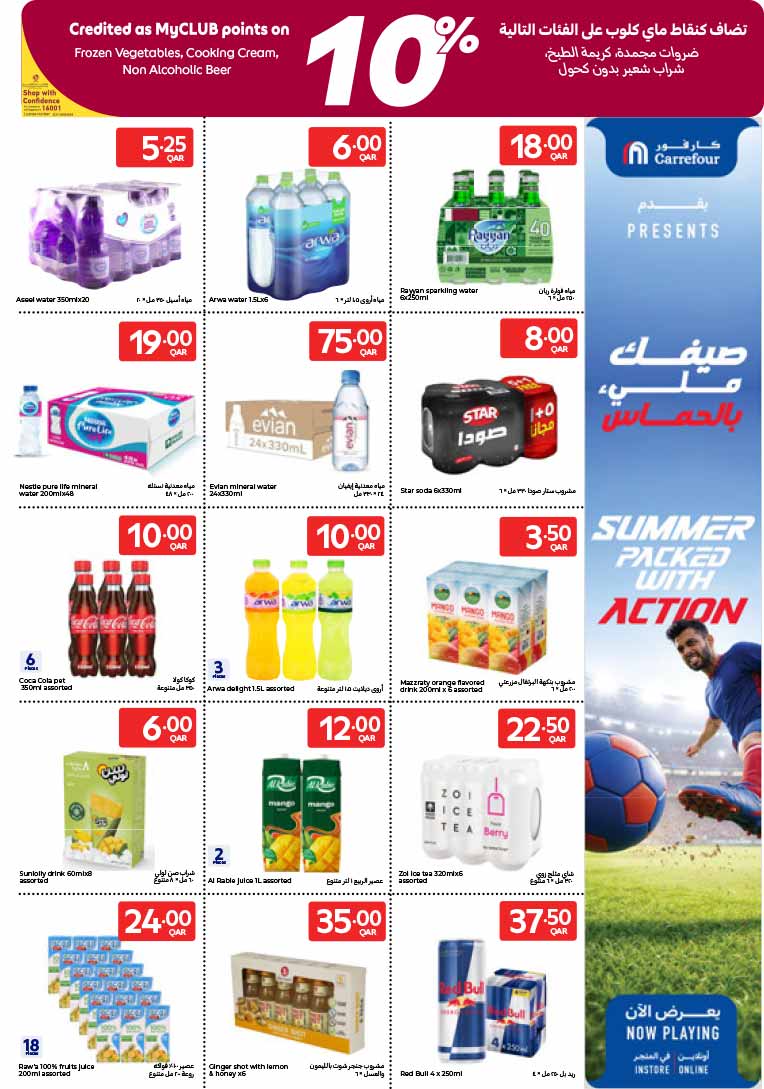 Carrefour Qatar Qatar offers — Carrefour Hypermarket WEEKLY OFFERS (Electronics, Sports, Groceries), flyer page 15 of 20