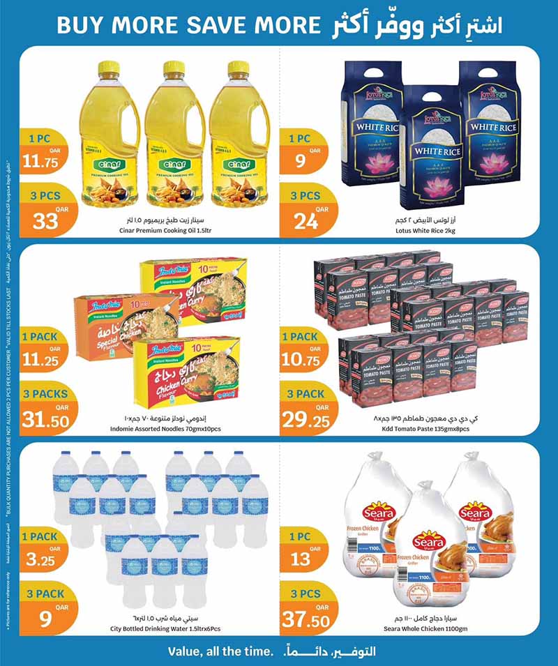 City Hypermarket Qatar offers — City Hypermarket WEEKLY PRICES (Groceries), flyer page 17 of 20
