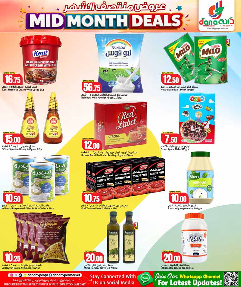 Dana Hypermarket Qatar offers — Dana Hypermarket Al-Wakrah MID MONTH DEALS (Groceries), flyer page 6 of 15