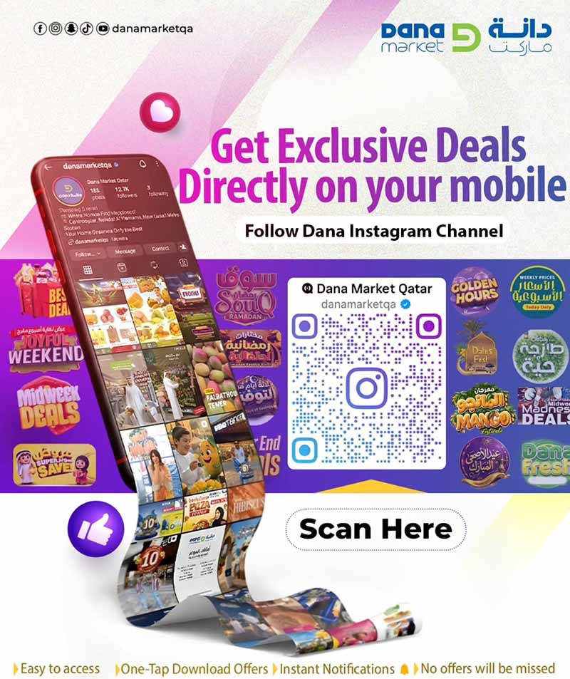 Dana Market Qatar offers — Dana Market 3 DAY PRMOTION (Groceries), flyer page 16 of 16