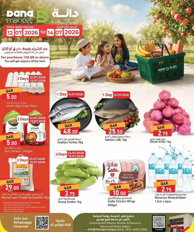 Dana Market flyer