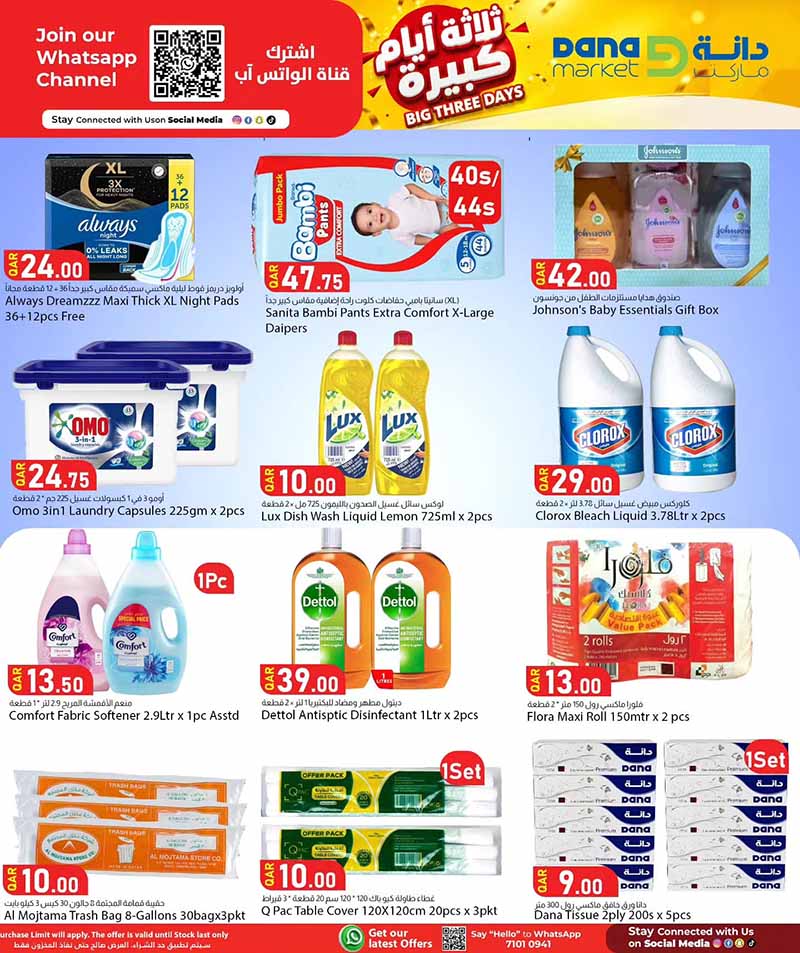 Dana Market Qatar offers — Dana Market BIG THREE DAYS (Groceries), flyer page 10 of 16