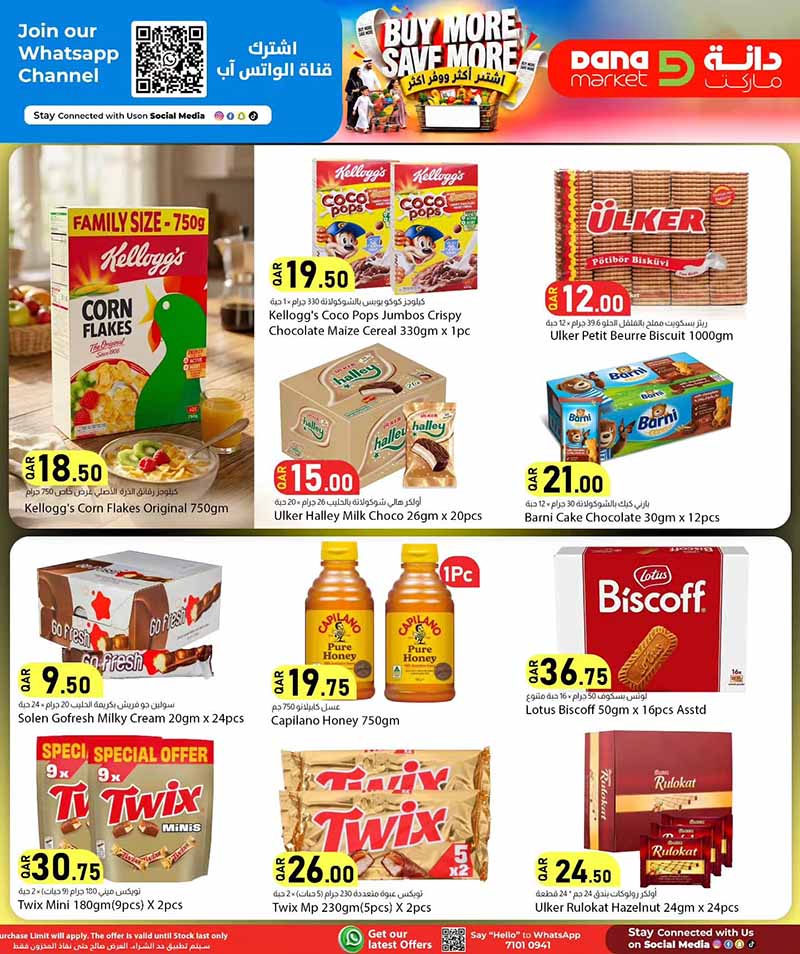 Dana Market Qatar offers — Dana Market BUY MORE SAVE MORE (Groceries), flyer page 10 of 16