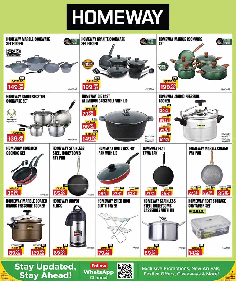 Family Food Center Qatar offers — Family Food Centre BACK TO SCHOOL (Groceries, Fashion, Sports), flyer page 22 of 26