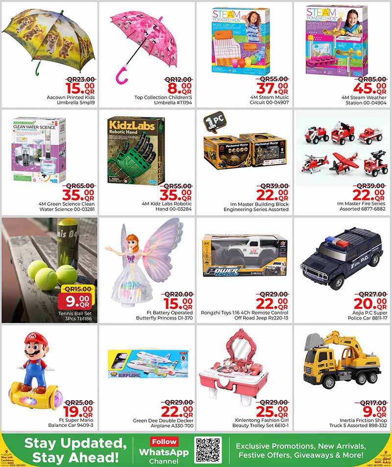 Family Food Center Qatar offers — Family Food Centre BACK TO SCHOOL (Groceries, Fashion, Sports), flyer page 24 of 26