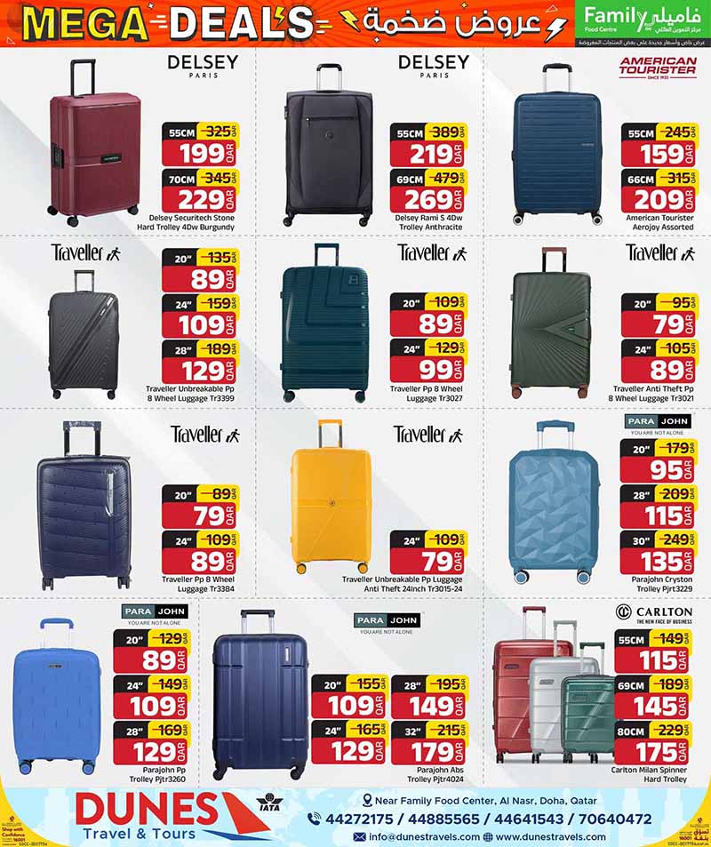 Family Food Center Qatar offers — Family Food Centre MEGA DEALS on TECH, ELECTRONICS, FASHION and more (Groceries, Electronics), flyer page 35 of 50
