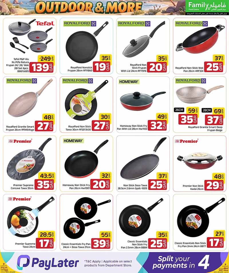 Family Food Center Qatar offers — Family Food Centre OUTDOOR OFFERS, ELECTRONICS, TECH DEALS and more (Electronics, Groceries), flyer page 41 of 65