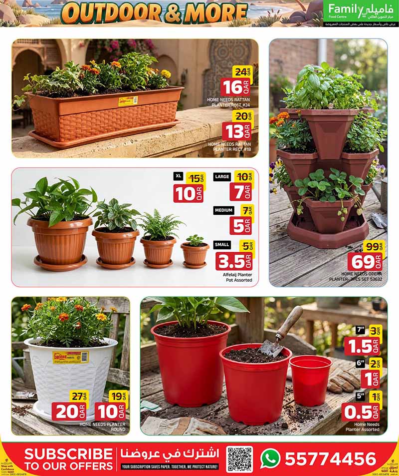 Family Food Center Qatar offers — Family Food Centre OUTDOOR OFFERS, ELECTRONICS, TECH DEALS and more (Electronics, Groceries), flyer page 8 of 65