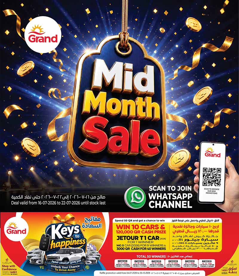 Grand Hypermarket MID MONTH SALE flyer