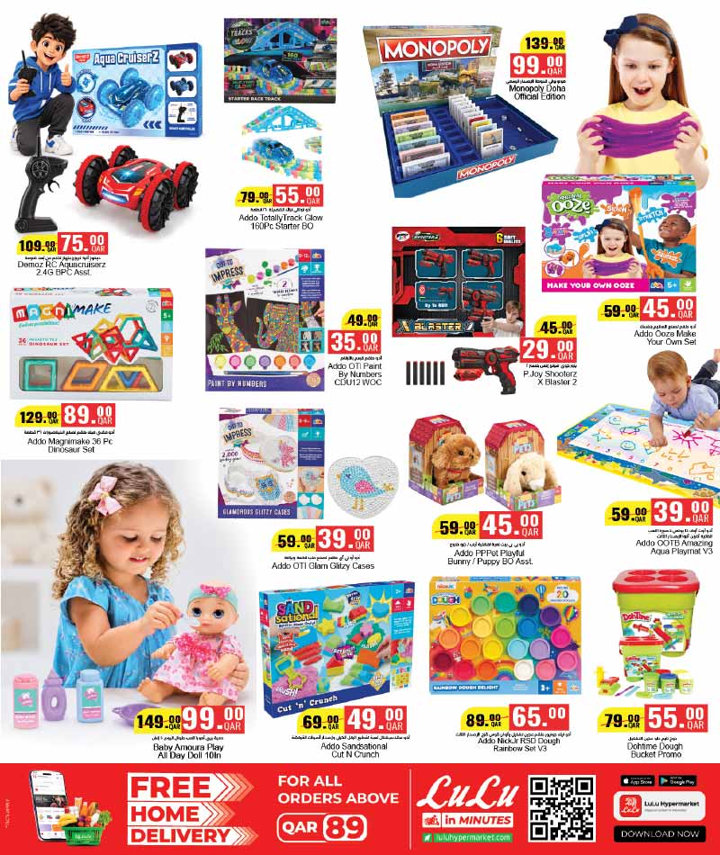 Lulu Hypermarket Qatar offers — Lulu Hypermarket LULU SAVERS on TRAVELS ESSENTIALS, HOUSEHOLD ITEMS and more (Fashion, Sports, Groceries, Electronics), flyer page 7 of 18