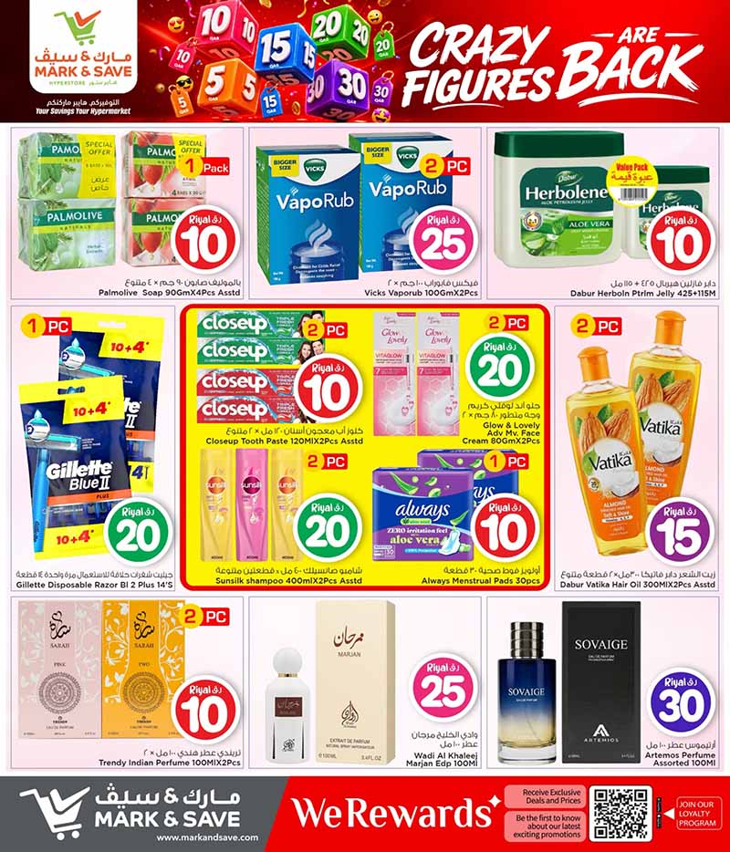 Mark and Save Hyperstore 5 10 15 20 25 30 CRAZY FIGURES — flyer page 19 of 40