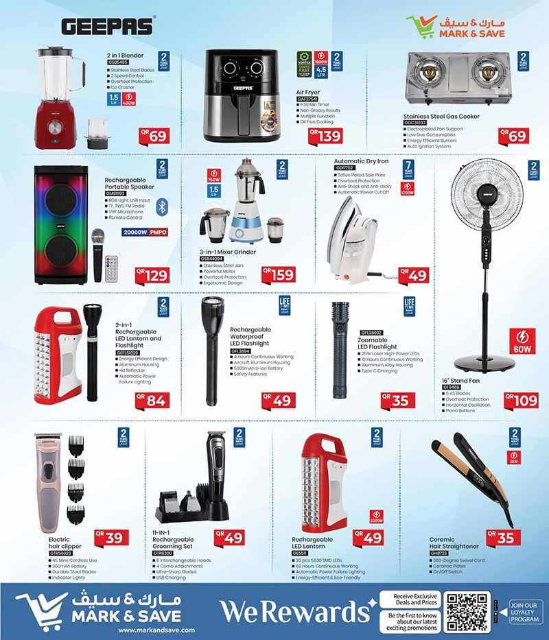 Mark & Save Hyperstore Qatar offers — Mark & Save Hyperstore EXCLUSIVE DEALS (Electronics), flyer page 14 of 20
