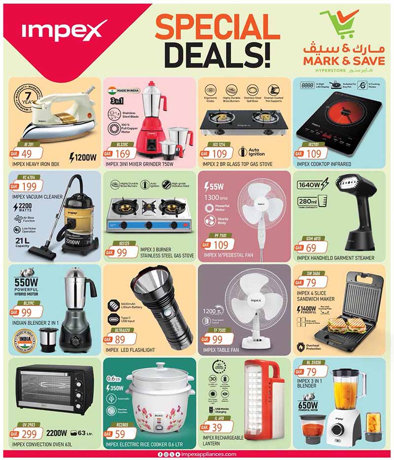 Mark & Save Hyperstore Qatar offers — Mark & Save Hyperstore EXCLUSIVE DEALS (Electronics), flyer page 16 of 20