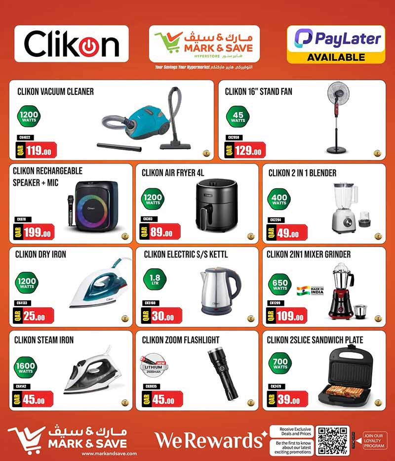 Mark & Save Hyperstore Qatar offers — Mark & Save Hyperstore EXCLUSIVE DEALS (Electronics), flyer page 17 of 20
