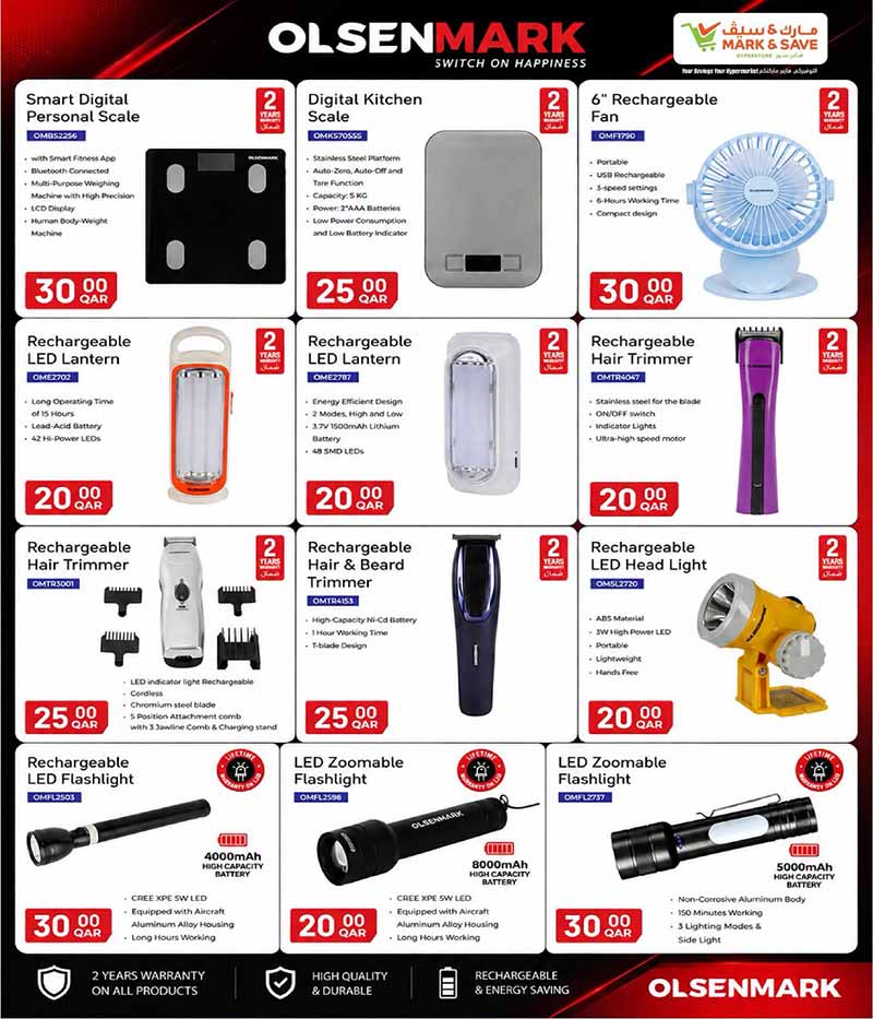 Mark & Save Hyperstore Qatar offers — Mark & Save Hyperstore EXCLUSIVE DEALS (Electronics), flyer page 9 of 20