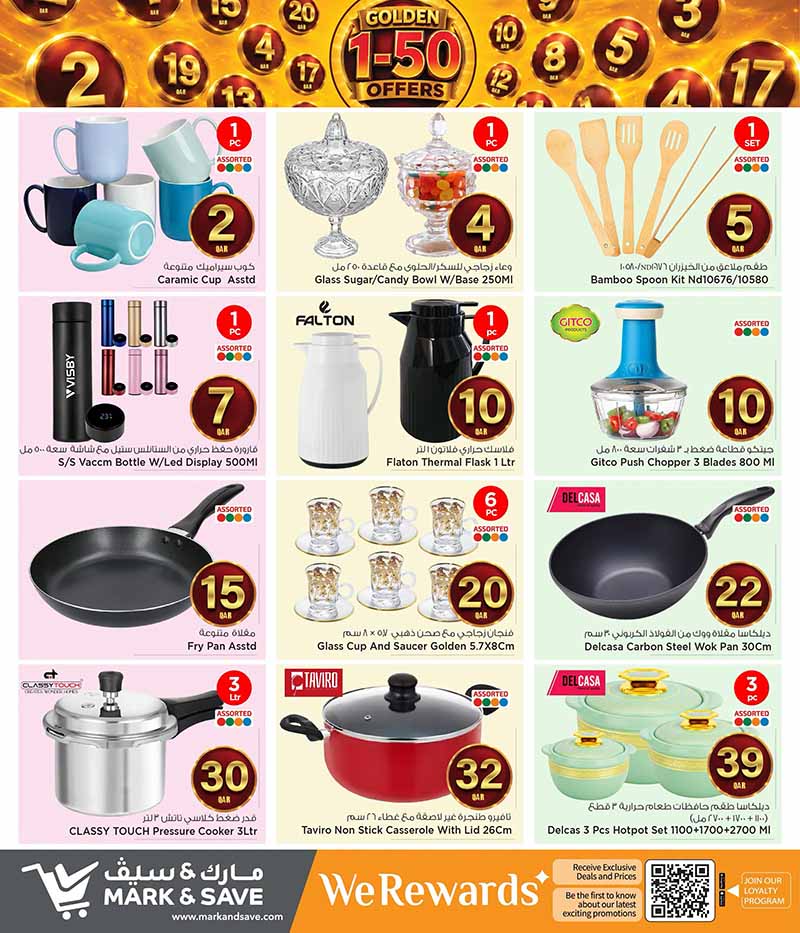 Mark & Save Hyperstore GOLDEN QR 1 TO 50 OFFERS — flyer page 12 of 24