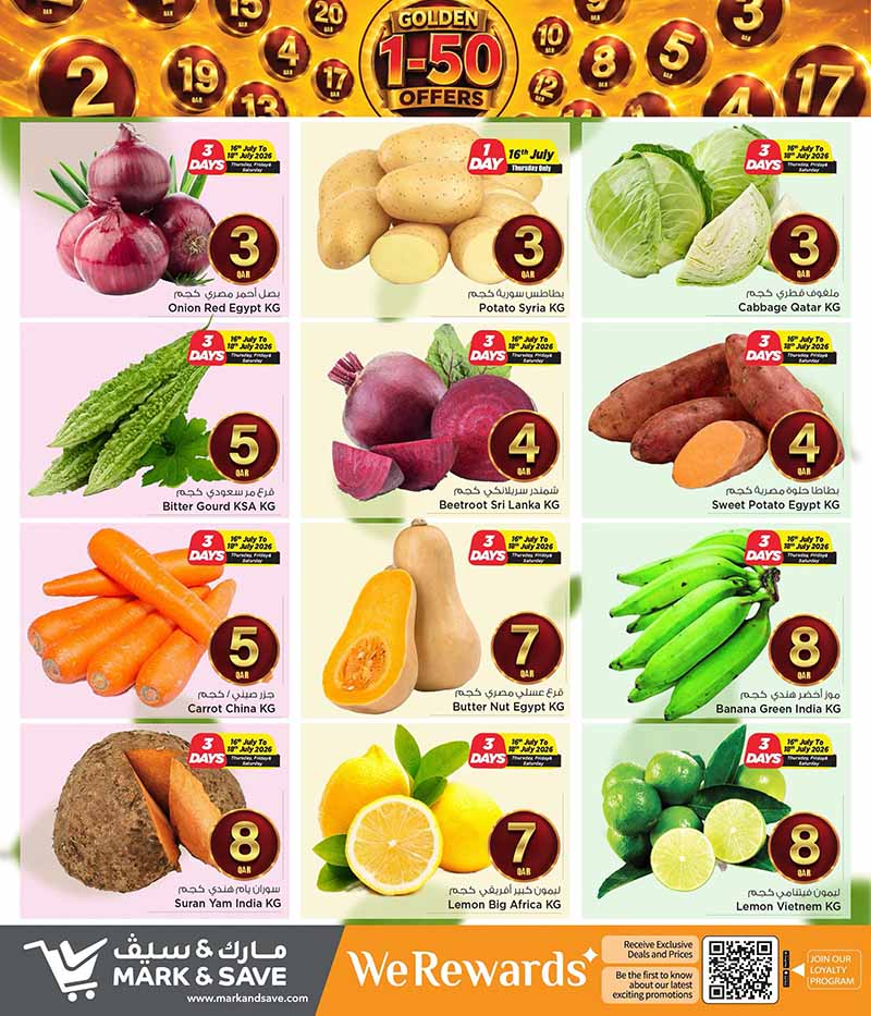 Mark & Save Hyperstore GOLDEN QR 1 TO 50 OFFERS — flyer page 4 of 24