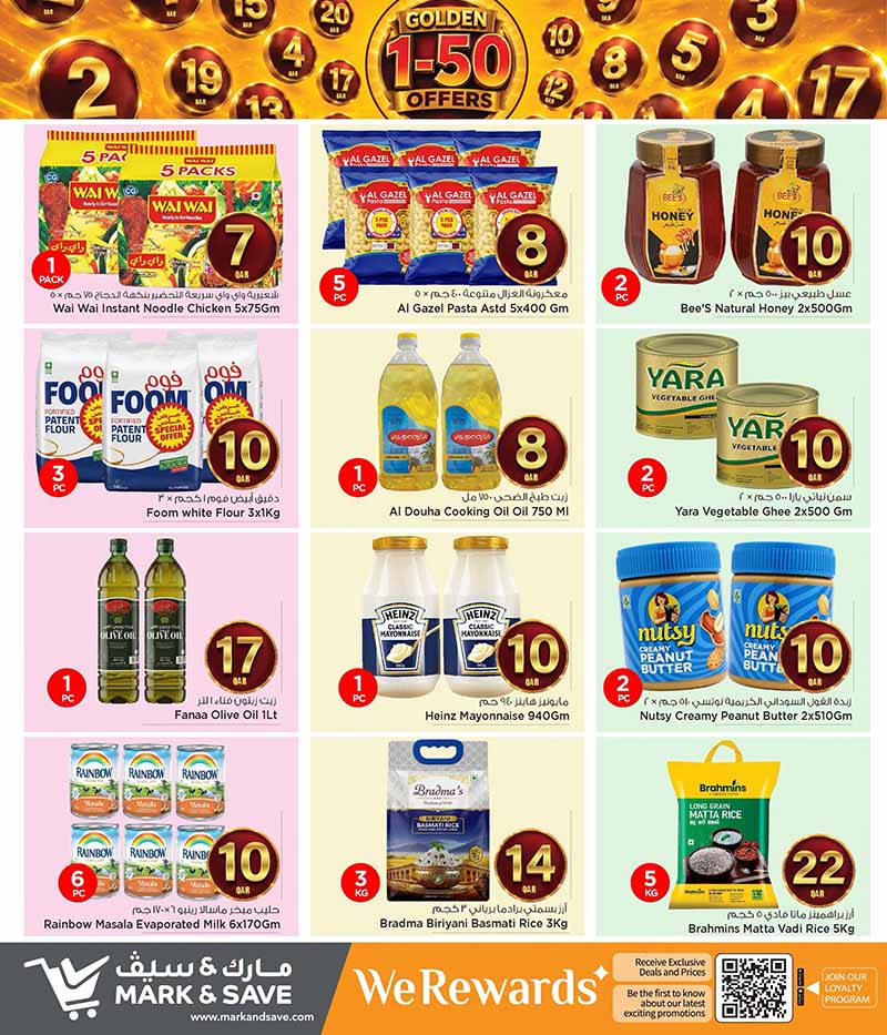 Mark & Save Hyperstore GOLDEN QR 1 TO 50 OFFERS — flyer page 9 of 24