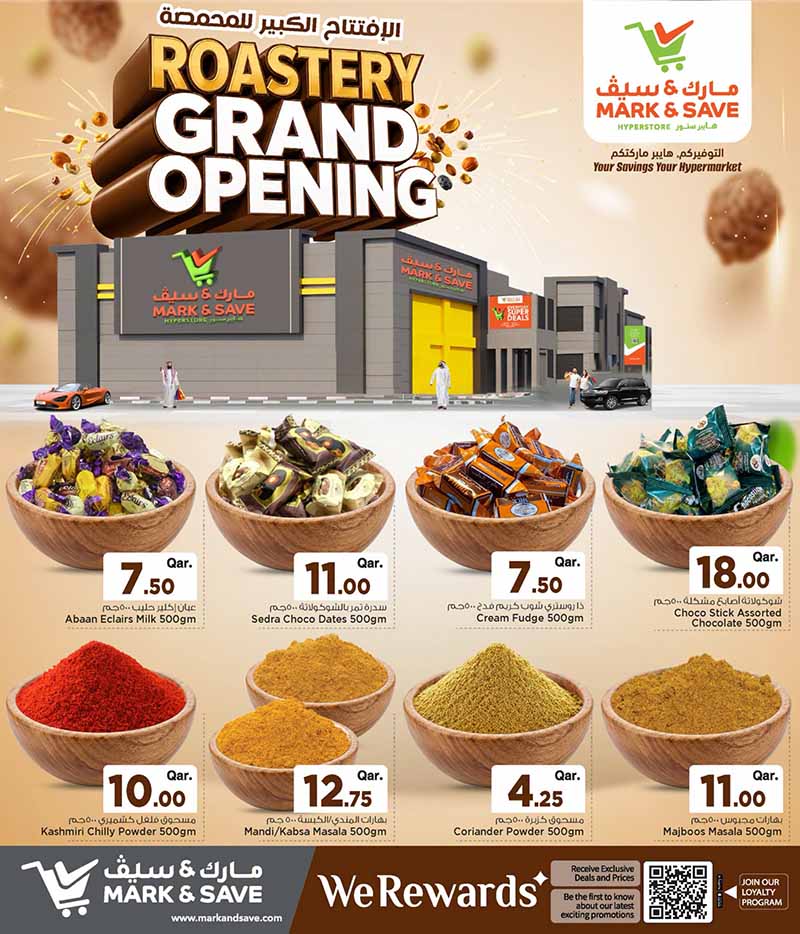 Mark & Save Hyperstore Qatar offers — Mark & Save Hyperstore ROASTERY GRAND OPENING (Groceries), flyer page 4 of 4