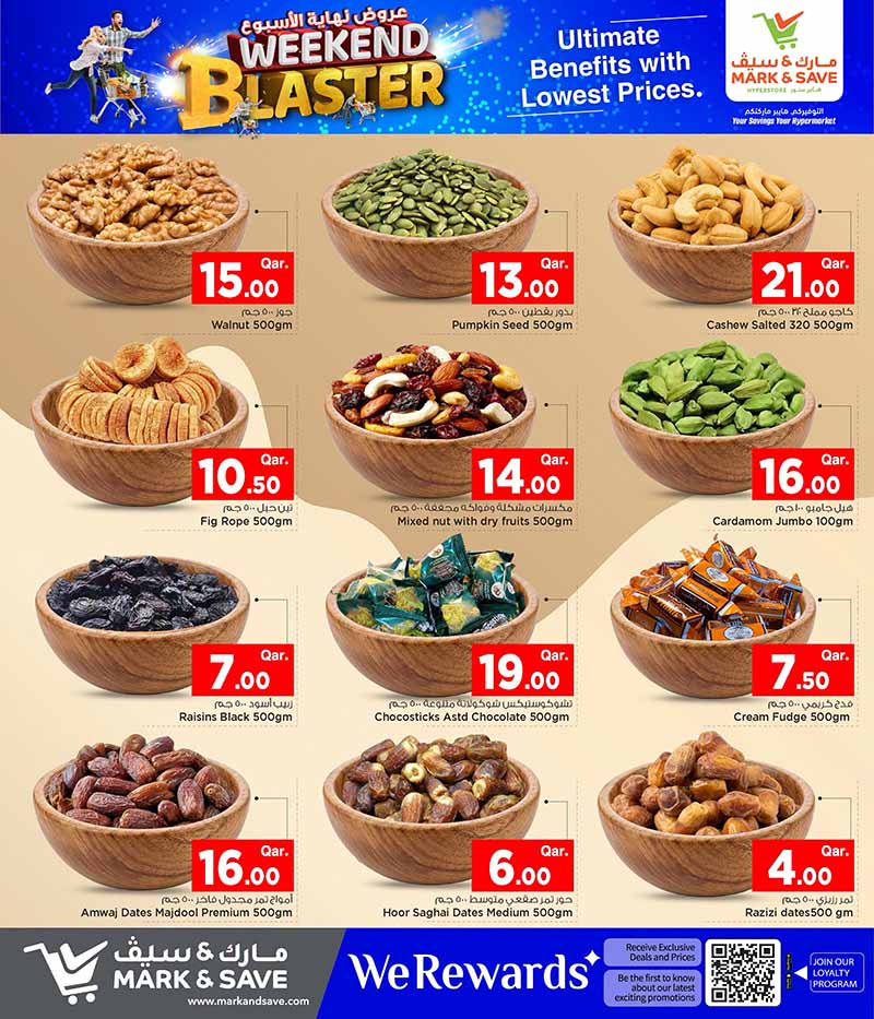 Mark & Save Hyperstore Qatar offers — Mark & Save Hyperstore WEEKEND BLASTER (Groceries), flyer page 6 of 17