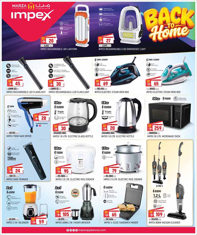 Marza Hypermarket BACK TO HOME — flyer page 39 of 45