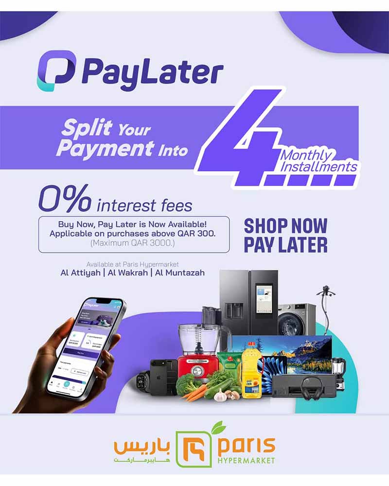 Paris Hypermarket Al-Attiyah BACK TO HOME — flyer page 13 of 14
