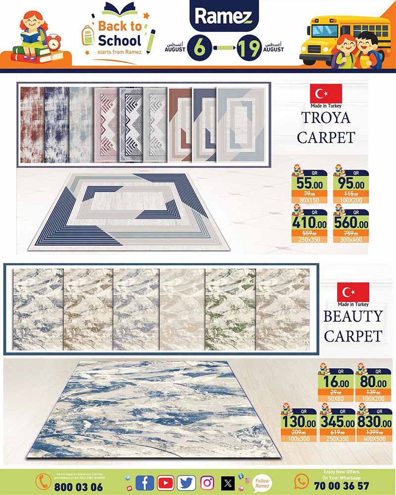 Ramez Qatar offers — Ramez Qatar BACK TO SCHOOL OFFERS (Fashion), flyer page 33 of 39