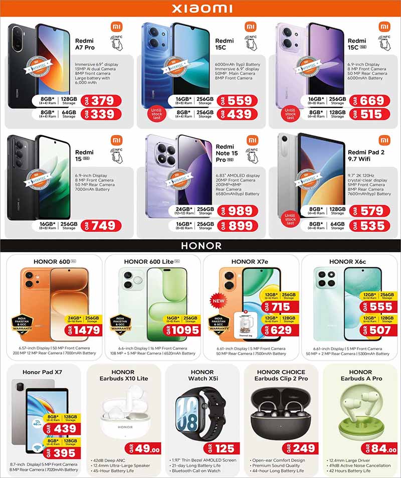 Al Rawabi Qatar offers — Rawabi Hypermarket DIGITAL DELIGHTS (Electronics), flyer page 3 of 8