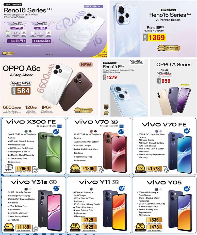 Al Rawabi Qatar offers — Rawabi Hypermarket DIGITAL DELIGHTS (Electronics), flyer page 4 of 8