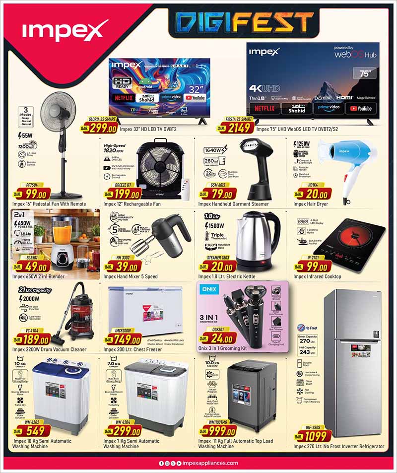 Al Rawabi Qatar offers — Rawabi Hypermarket DIGITAL DELIGHTS (Electronics), flyer page 6 of 8