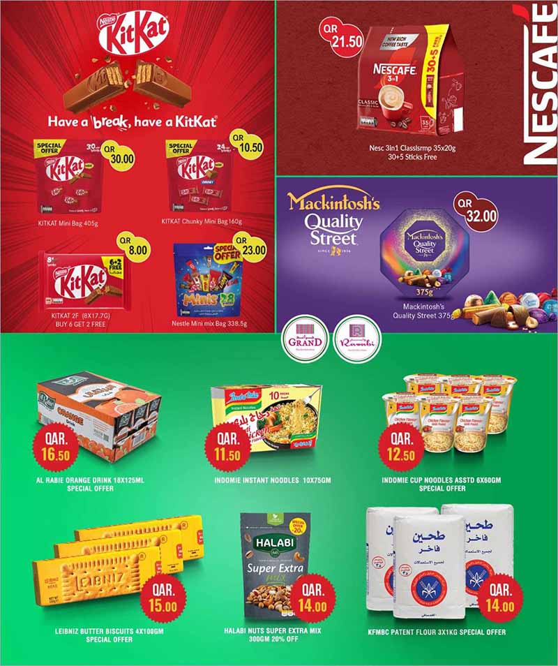 Al Rawabi Qatar offers — Rawabi Hypermarket OCTOBER BIG BASH DEALS on HOUSEHOLD, ELECTRONICS, FASHION and more (Groceries, Electronics, Fashion, Sports), flyer page 15 of 26