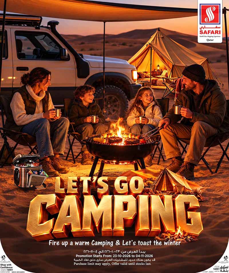 Safari Hypermarket LET'S GO CAMPING flyer