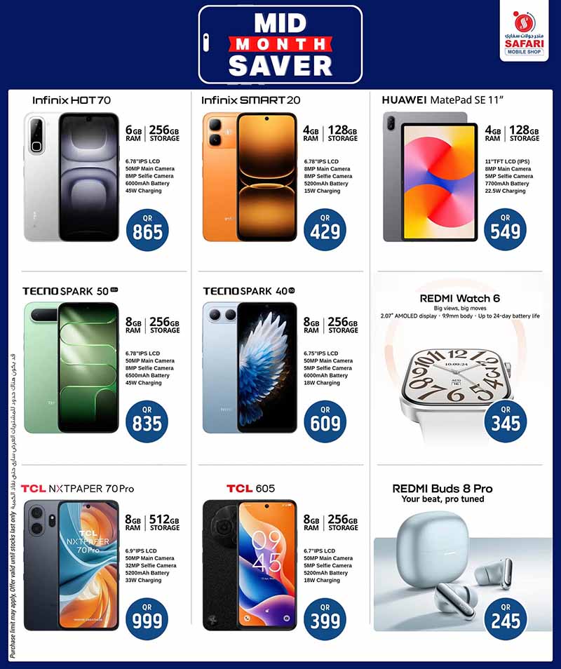 Safari Hypermarket Mobile Shop MID MONTH SAVER — flyer page 3 of 5