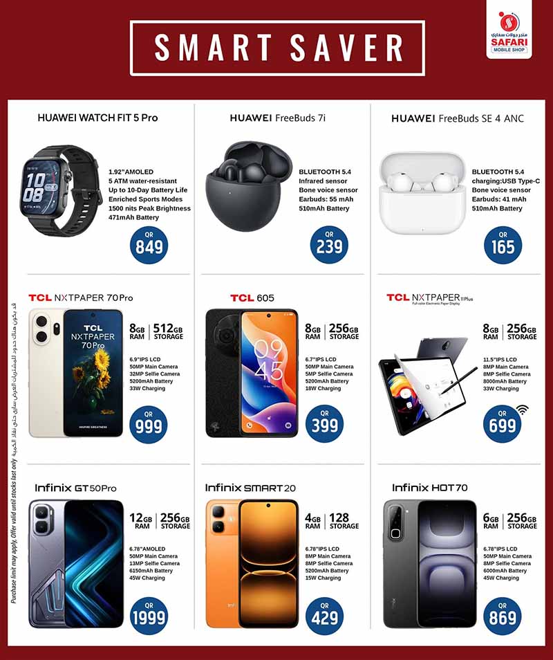 Safari Hypermarket Mobile Shop SMART SAVER — flyer page 6 of 6