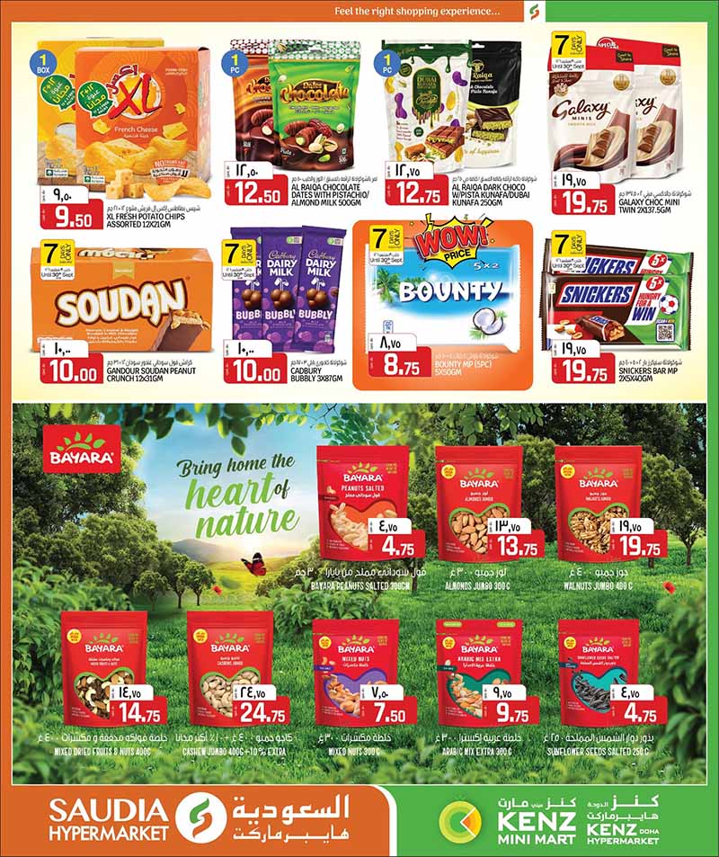 Saudia Hypermarket Qatar offers — Saudia Hypermarket MONEY SAVER ON EVERYDAY ESSENTIALS, MOBILE PHONES and more (Electronics, Groceries), flyer page 46 of 48