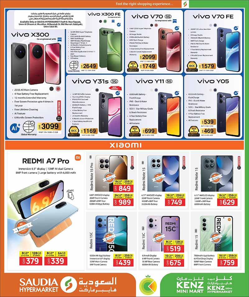 Saudia Hypermarket Summer Savings: Huge Deals on Smartphones, Groceries & Electronics in Qatar — flyer page 35 of 48