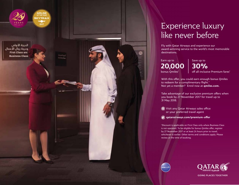 qatar airways filght sale