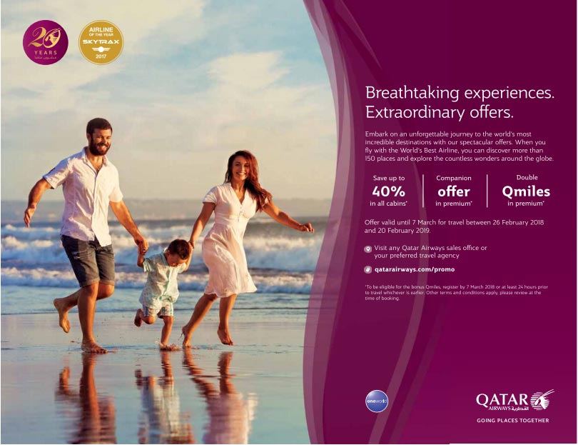 qatar airways extraordinary offers