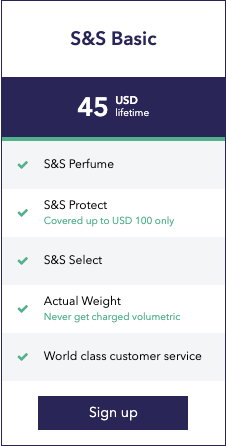 shop and ship basic fee
